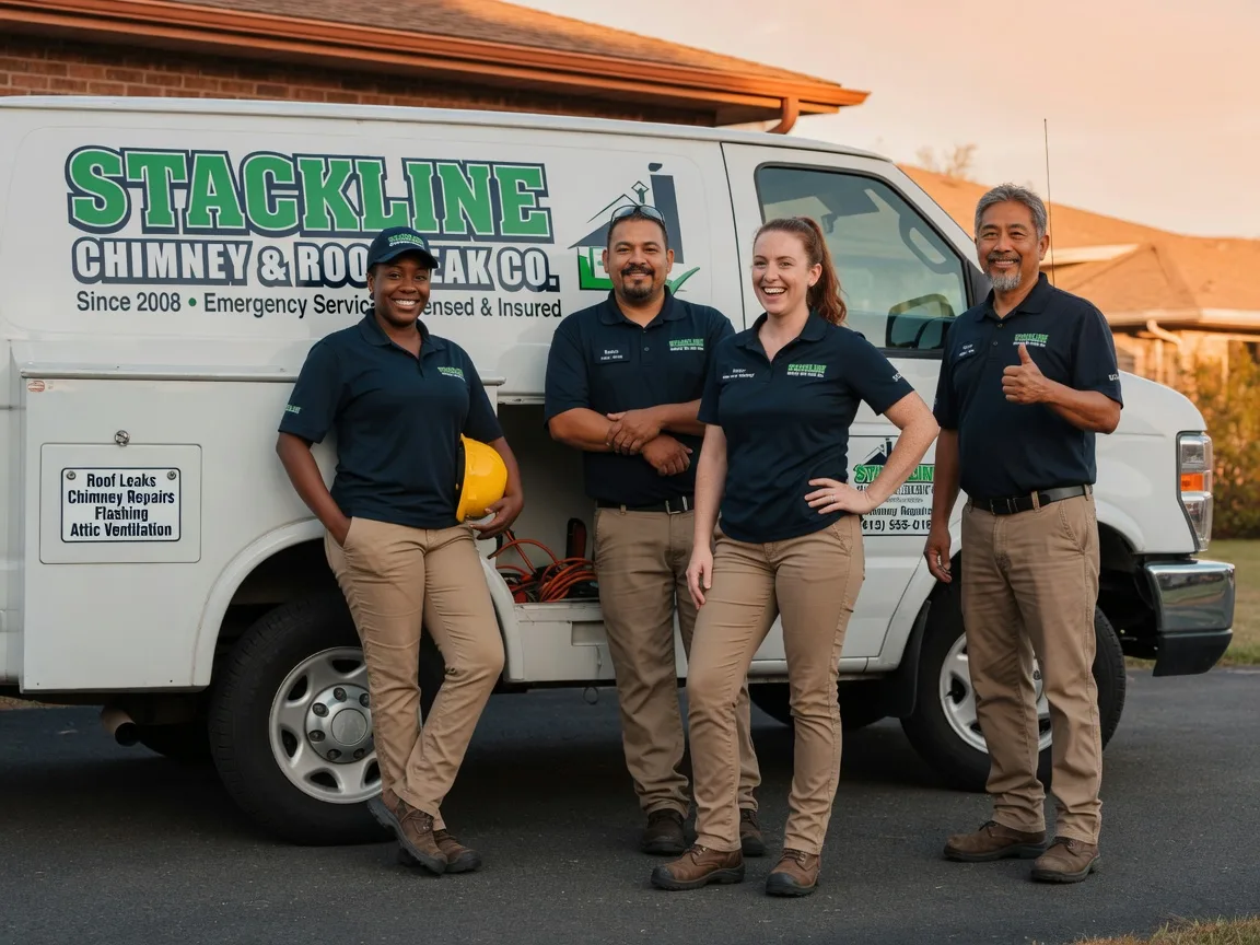 Chimney flashing repair company in Azalea, OR